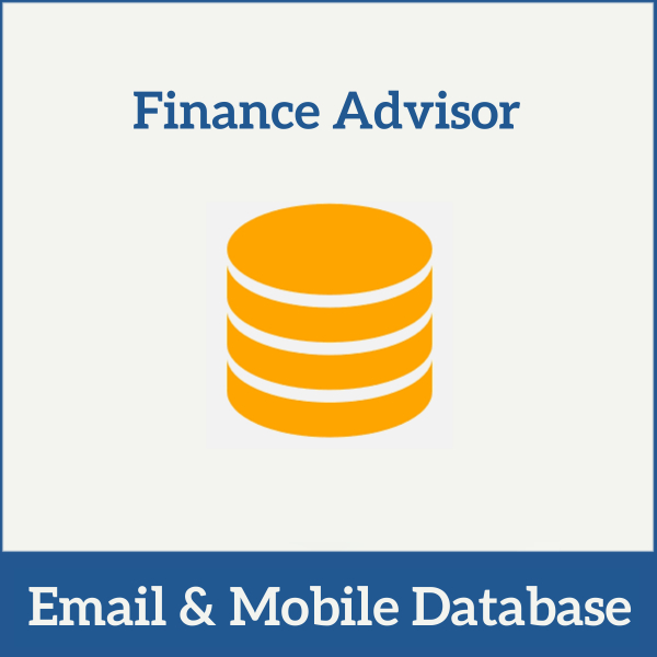 Finance Advisor Mobile Number & Email Database
