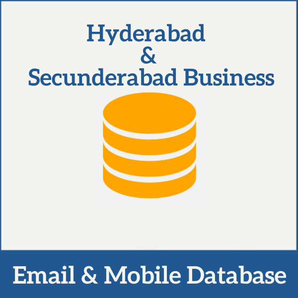 Hyderabad & Secunderabad Business Mobile Number Database