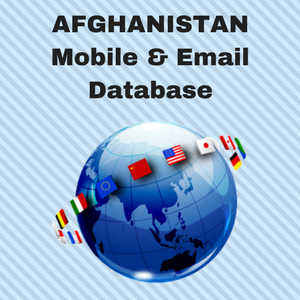 Afghanistan Database: Mobile Number & Email List - Free Sample