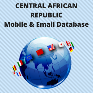 CENTRAL AFRICAN REPUBLIC Email List and Mobile Number Database