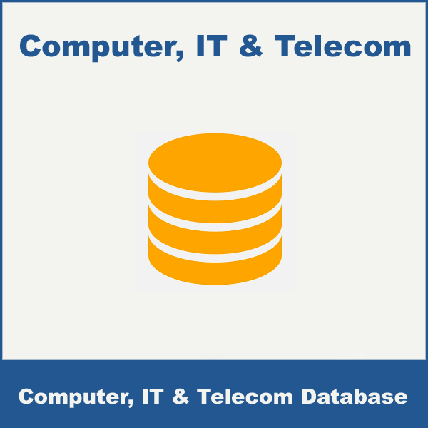Computer, IT & Telecom Mobile Number Database